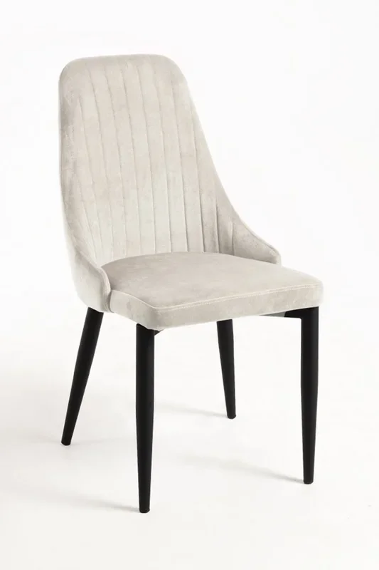 Silla Kan Terciopelo – Beige