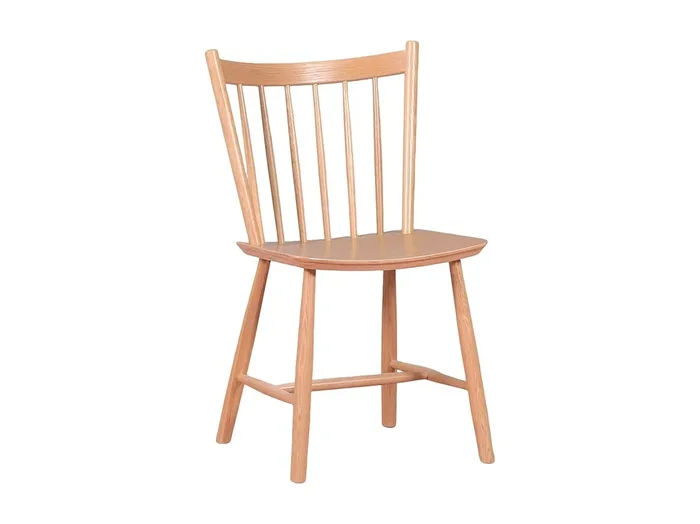 Silla rústica en madera de roble natural – Union – Roble