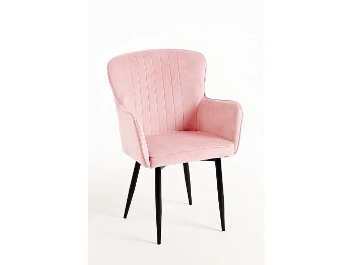 Sillas Comedor – Silla Dalye Terciopelo – Rosa