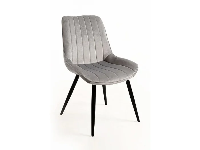 Sillas Comedor – Silla Lene Terciopelo – Gris claro