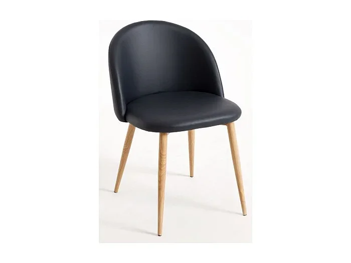 Sillas Comedor – Silla Vint Polipiel – Negro