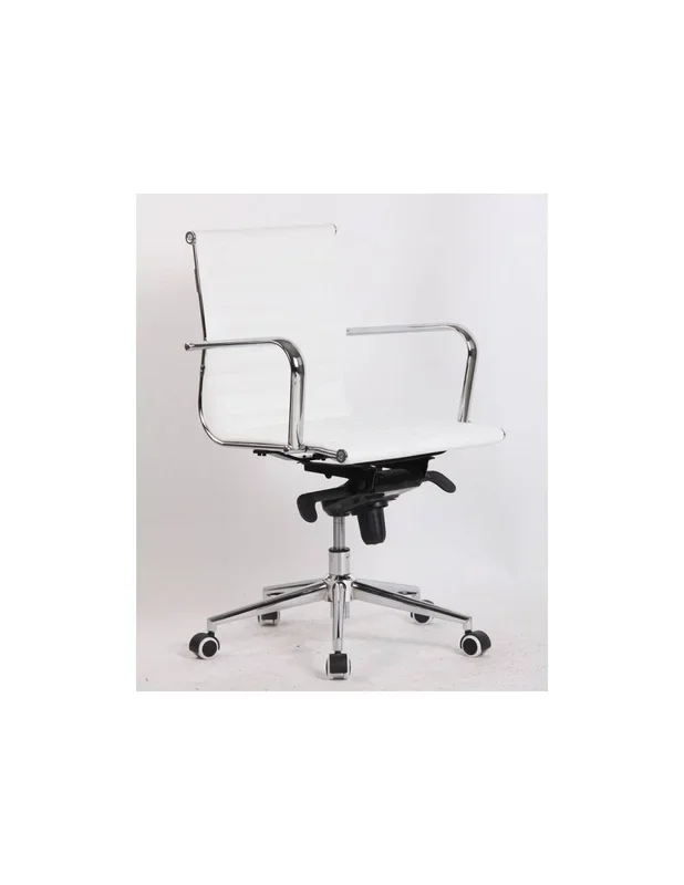 Sillon de Oficina Boris, basculante avanzado, Respaldo Medio, cuero sintético.