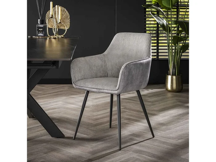 Sillón Rib 2 Piezas – Color Plata