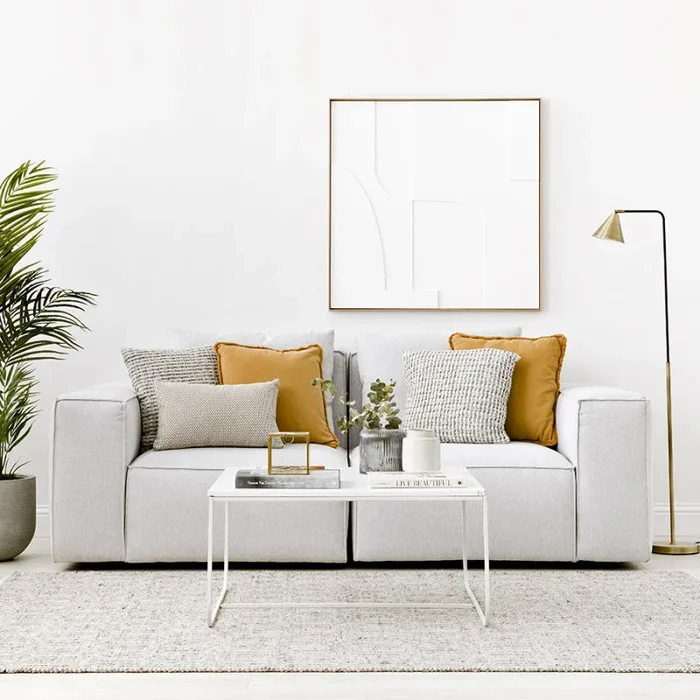 Sofá 2 plazas personalizable Tempo Personalizable – Kenay Home