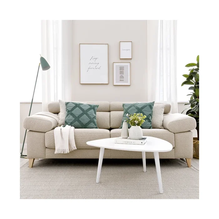Sofá 3,5 plazas perla Air Beige – Kenay Home
