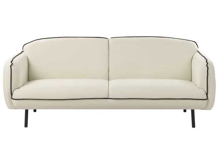 Sofa 3 Seater TONSBERG Fabric Light Beige