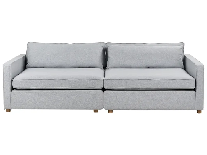 Sofa 3 Seater VINSTRA Fabric Grey