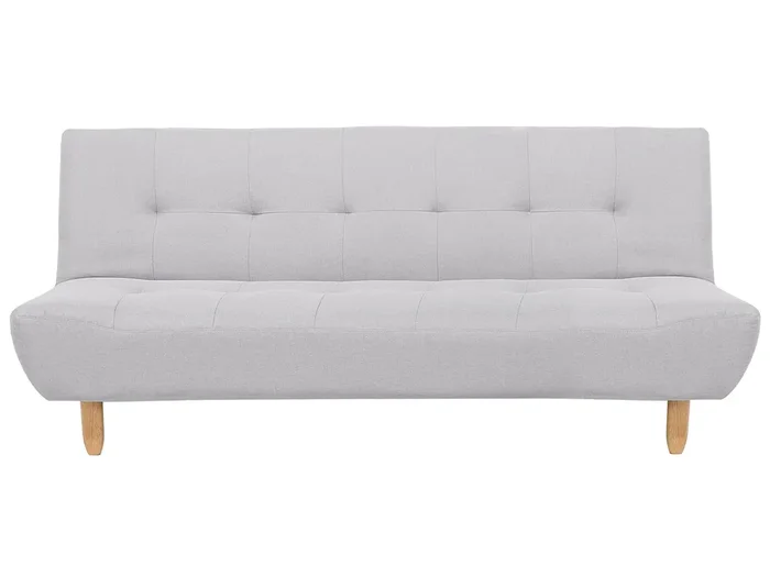 Sofá cama 3 plazas ALSTEN Tela Gris claro