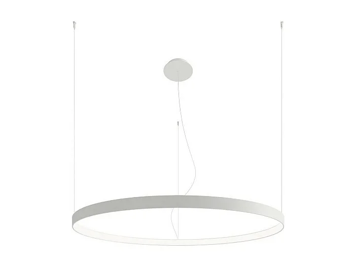 Sollux Lighting Rio Lámpara colgante de techo con anillo LED integrado, blanco, 4000 K, 7820 lm
