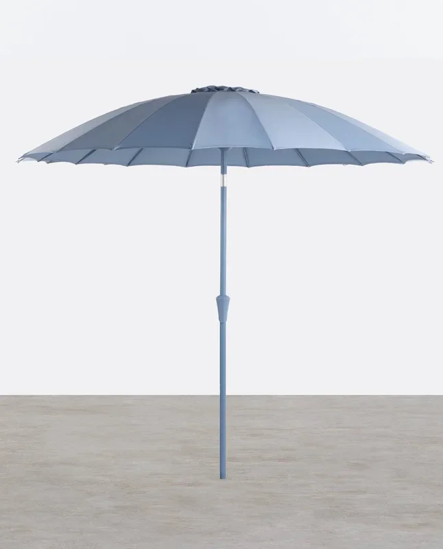 Sombrilla de Jardín y Terraza (Ø258) Somer Azul Silvery – The Masie