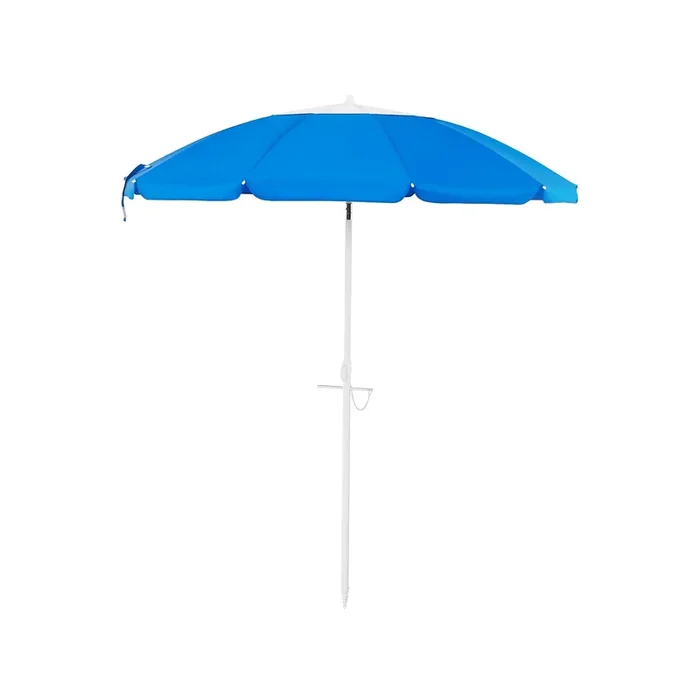 Sombrilla de Playa 180 cm Inclinable para Jardín Balcón Terraza-SONGMICS