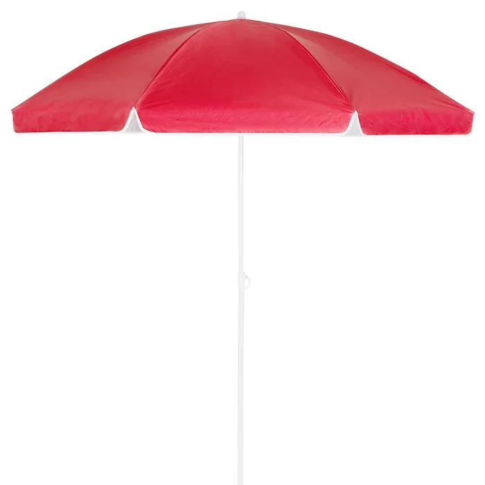 Sombrilla parasol de playa de 180 rojo
