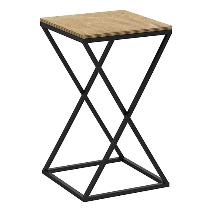 Soporte para flores 40×24 cm negro