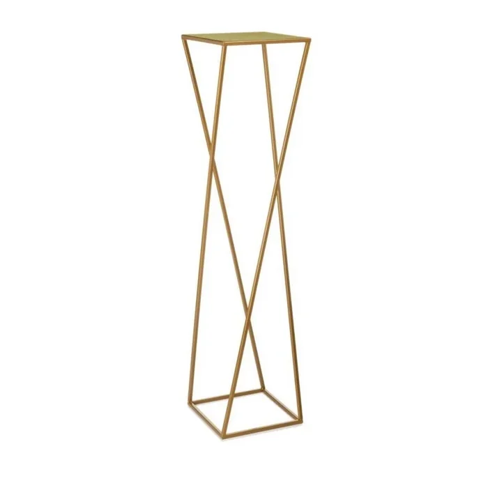 Soporte para plantas 100×24 cm dorado