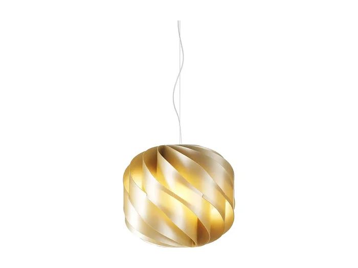 Sospensione Moderna Globe Polilux ® New Gold E Metallo Cromo 1 Luce E14
