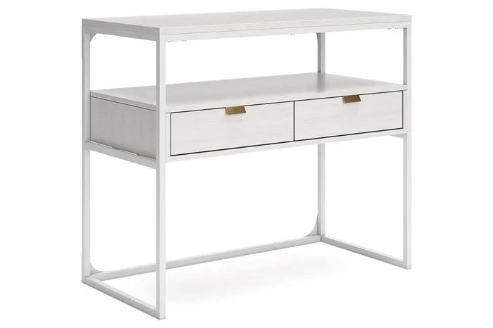 [Special Price] Deznee White Credenza