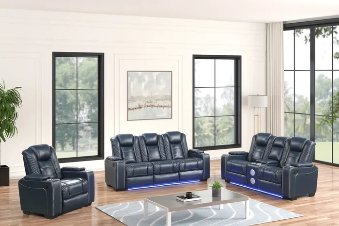 STEFANO40 3-Piece Reclining Living Room Set