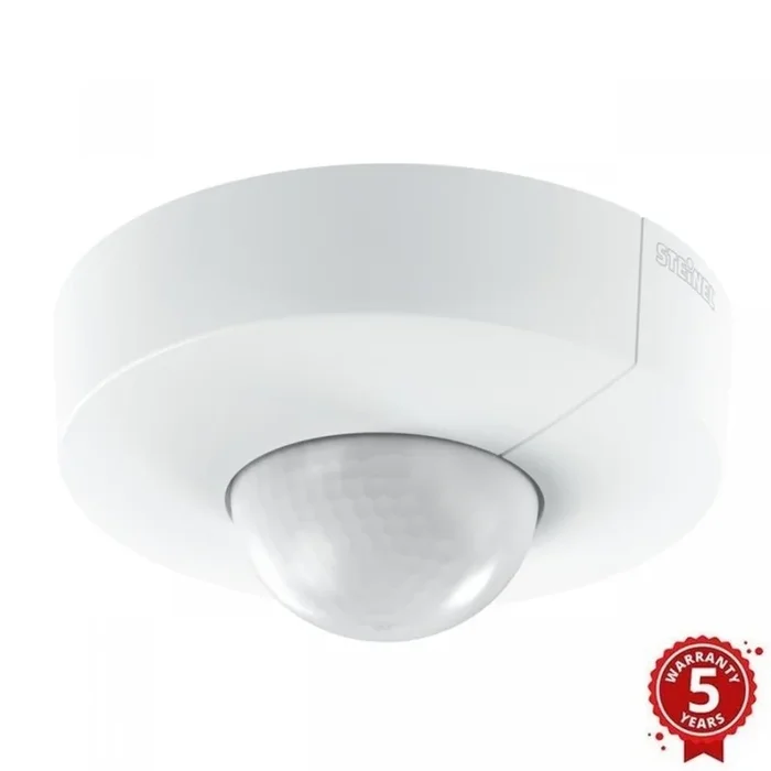 Steinel 057299 – Sensor de movimiento IS 345 DALI-2 IPD IP54 redondo blanco