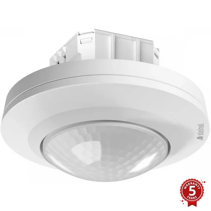 Steinel 087937 – Sensor de movimiento con un sensor de presencia PD-8 ECO COM1 360° blanco