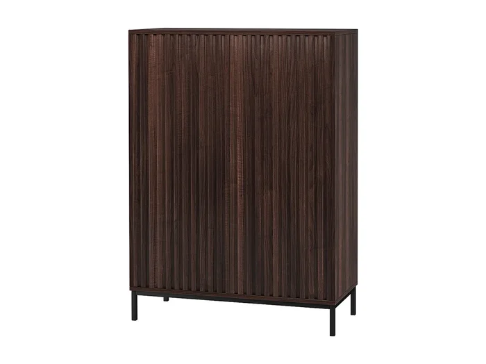 Tablero Alto con 2 Puertas en Tablero de Partículas Nogal