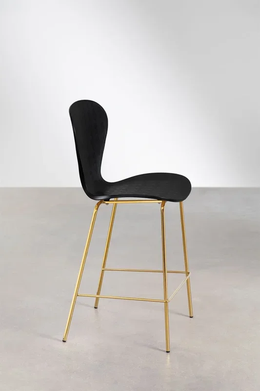 Taburete Alto Uit ↑66 cm Negro – SKLUM