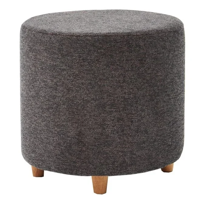 Taburete KIMA, diámetro 40 cm, antracita