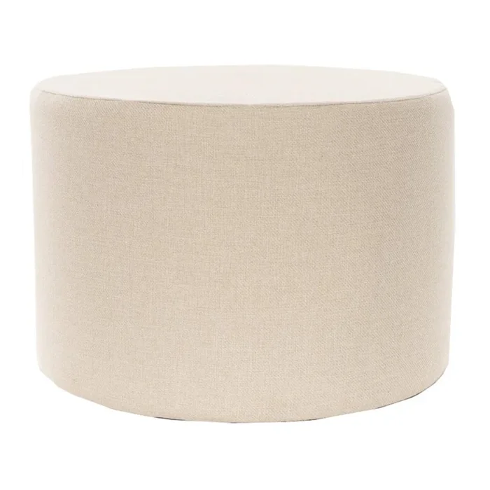 Taburete RABO Ø 58 cm, color crema