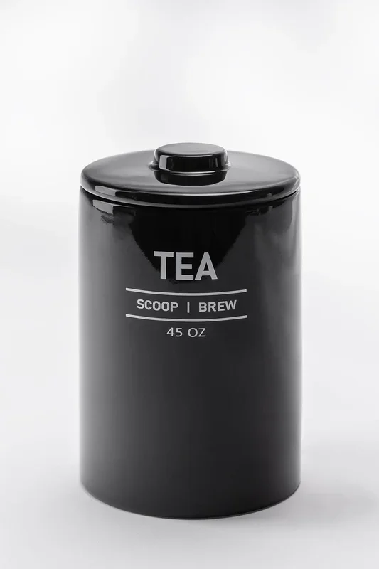 Tarro para Té 127 cl Yorts Negro – SKLUM