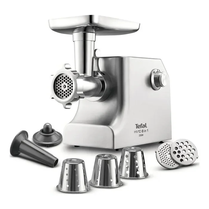 Tefal – Picadora de carne 8en1 2200W/230V plata