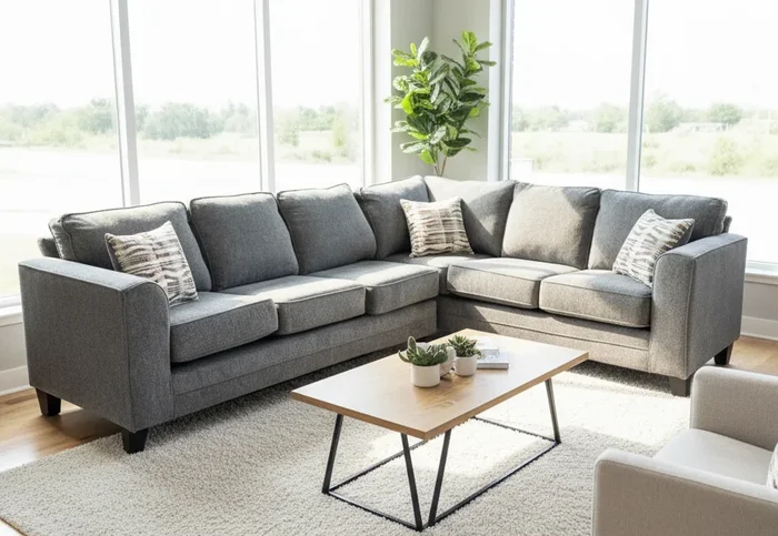 Thea Grey 2-Piece Sectional