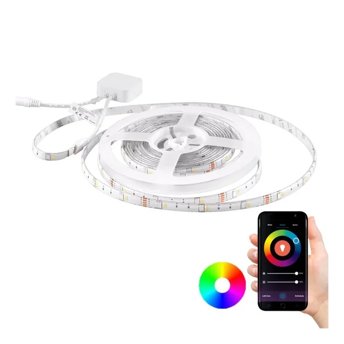 Tira LED RGB regulable Wi-Fi + función musical LED/16W/230V 5 m Tuya