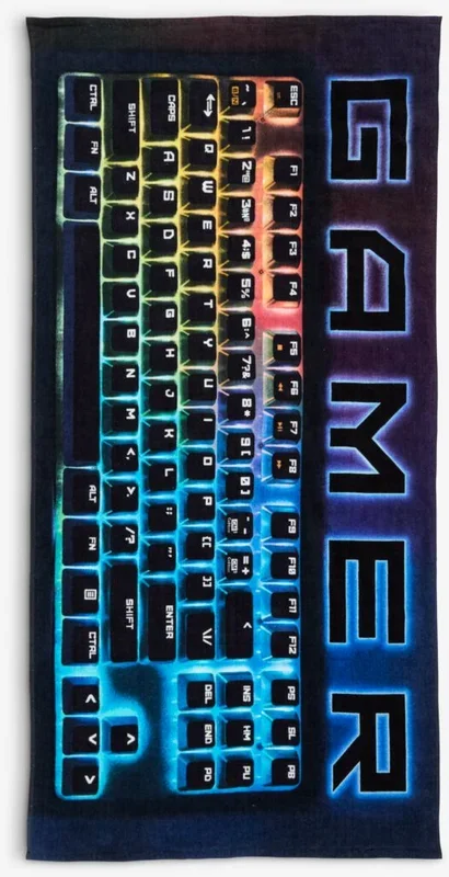 Toalla de ducha GAMER 70×140