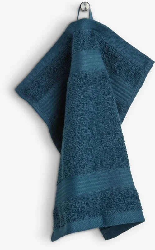 Toalla de tocador KARLSTAD 28×30 azul marino