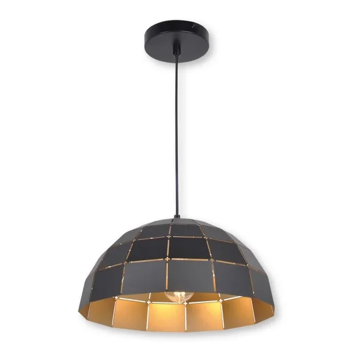 Top Light Apolo 30C – Lámpara colgante APOLO 1xE27/40W/230V dorado/negro