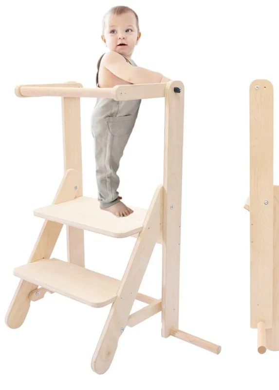 Torre de observación plegable Montessori Safety Plus