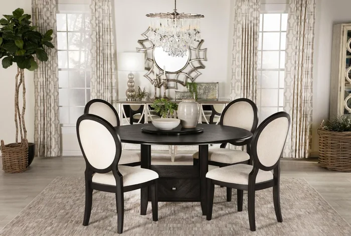Twyla Dark Cocoa Dining Room Set