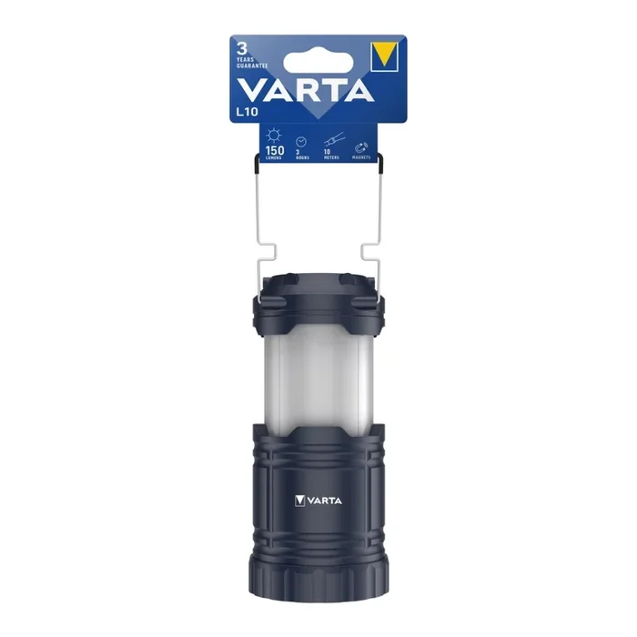 Varta 15673101111 – Linterna LED de camping L10 LED/3xAAA