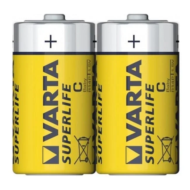 Varta 2014 – 2 pz. Batería de zinc-carbono SUPERLIFE C 1,5V