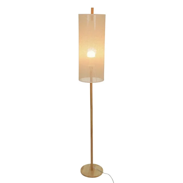 Vialux Floor Lamp – Oak and Natural