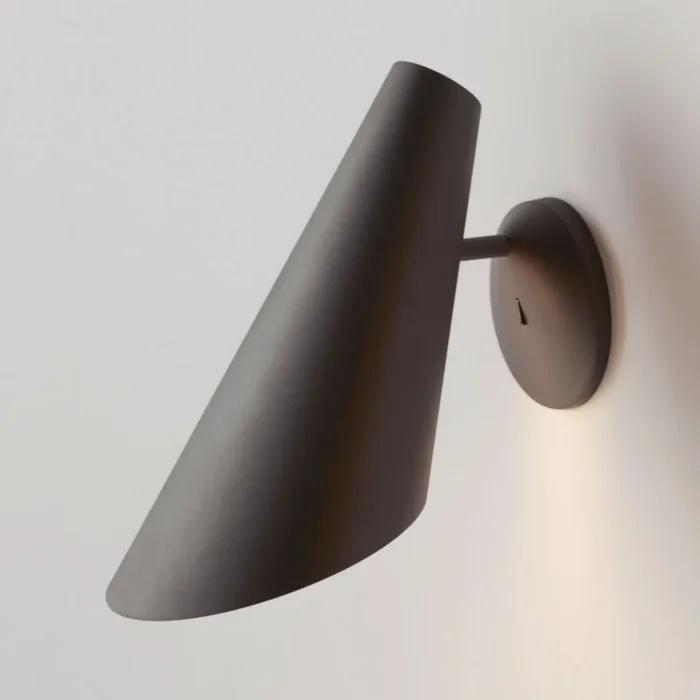 Vibia I.Cono 0720 aplique, 28 cm, gris