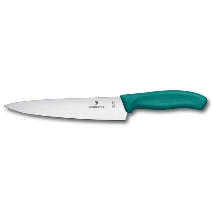 Victorinox – Cuchillo de cocina SWISS CLASSIC de 19 cm, turquesa