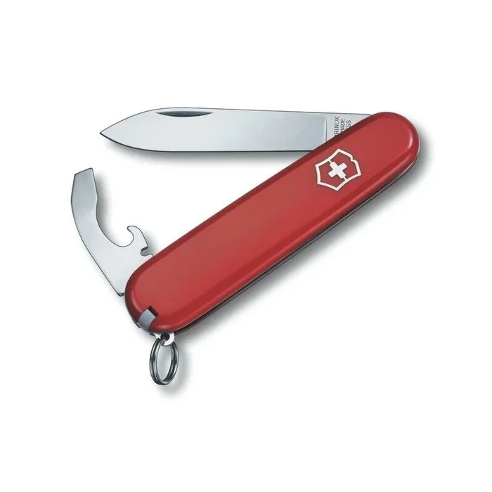 Victorinox – Navaja de bolsillo multifuncional BANTAM 8,4 cm/8 funciones rojo