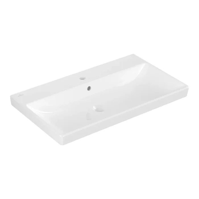 Villeroy & Boch 41568001 – Lavabo suspendido AVENTO 80×47 cm cerámica/blanco