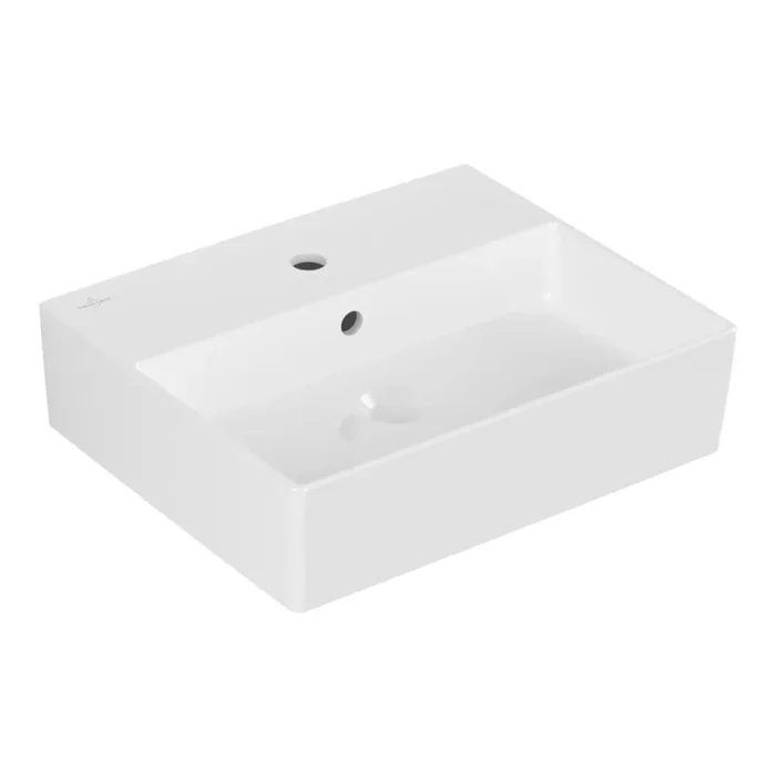 Villeroy & Boch 4A225G01 – Lavabo suspendido/para encimera MEMENTO 50x42cm cerámica/blanco