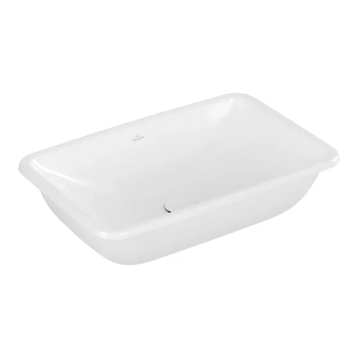 Villeroy & Boch 4A580001 – Lavabo empotrado LOOP&FRIENDS 61,5×38 cm cerámica/blanco