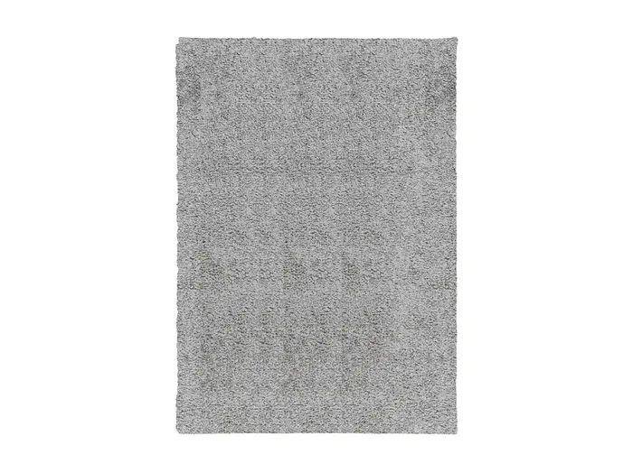 Vito Alfombra peluda de pelo largo moderna PAMPLONA gris 160×230 cm