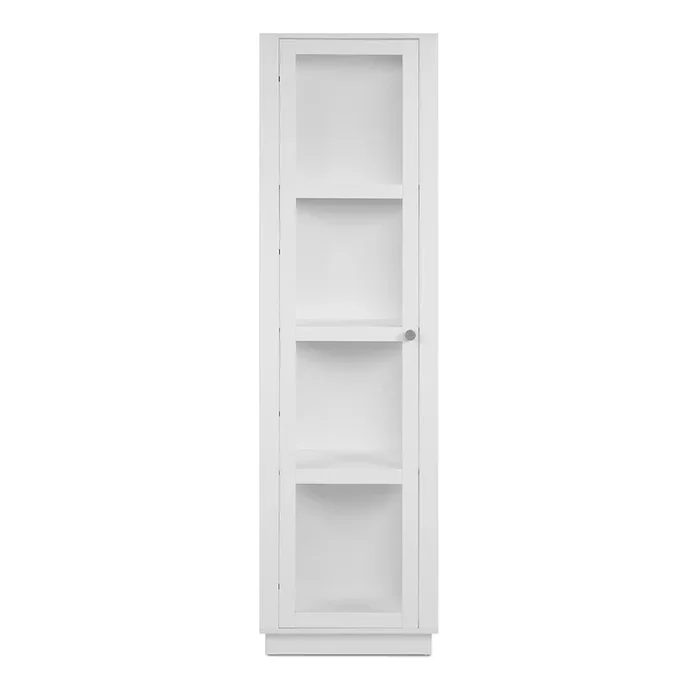 Vitrina 3 estantes blanca H195 cm – Arles