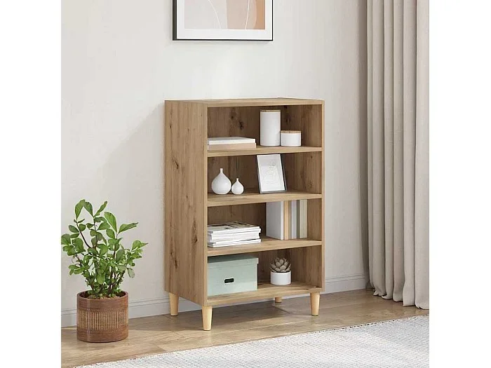Vitrina Roble artisan 57 x 35 x 89.5 cm Madera contrachapada