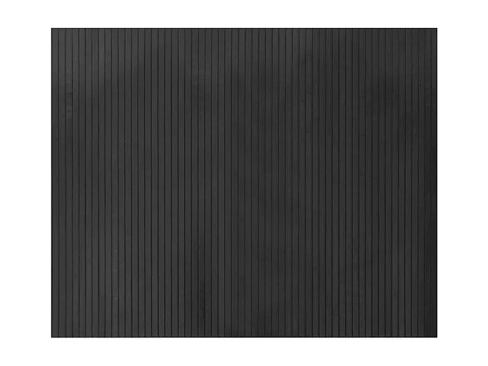 Wakil Alfombra rectangular bambú gris 80×100 cm
