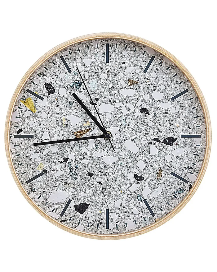 Wall Clock GORDOLA 31 cm Light Grey